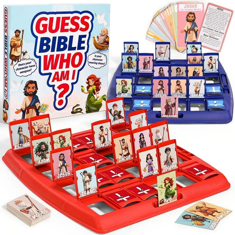 Guess Bible Who I Am Board Games for Kids slivor