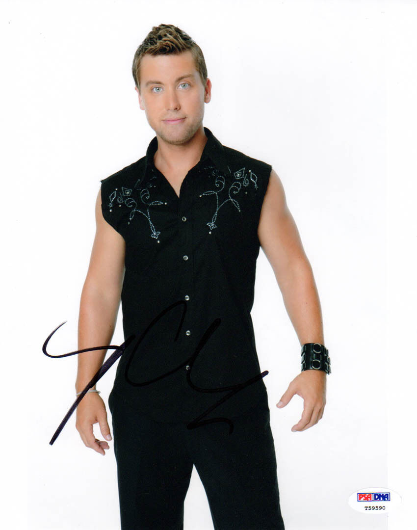 Lance Bass SIGNED 8x10 Photo Poster painting NSYNC Zoolander DWTS PSA/DNA AUTOGRAPHED