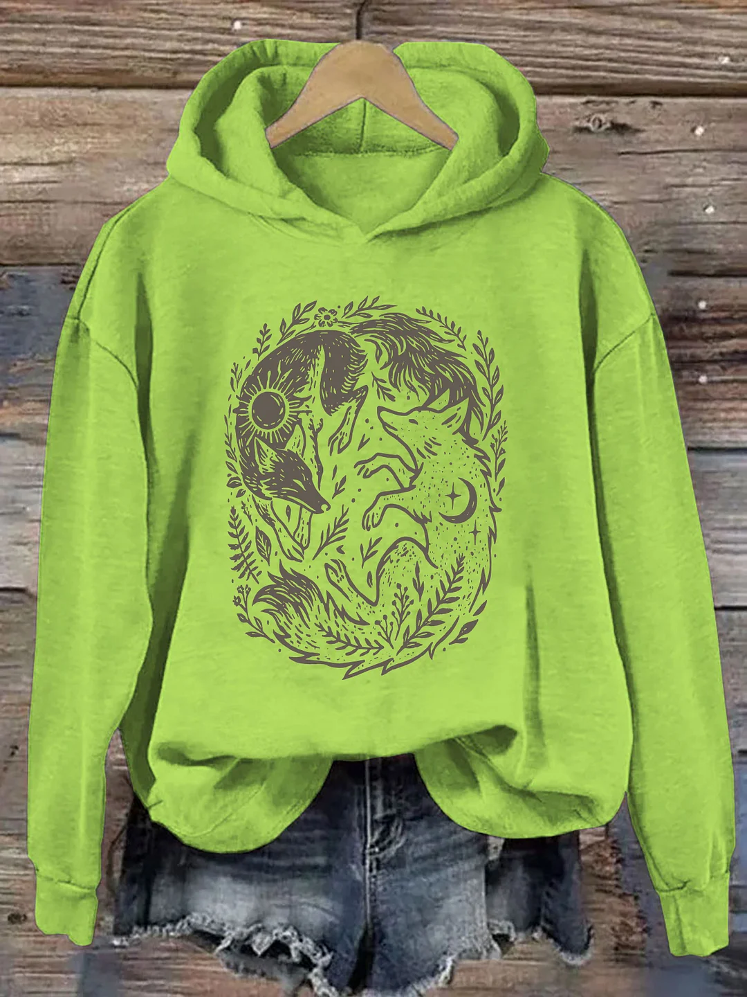 Fox Yin Yang Hoodie