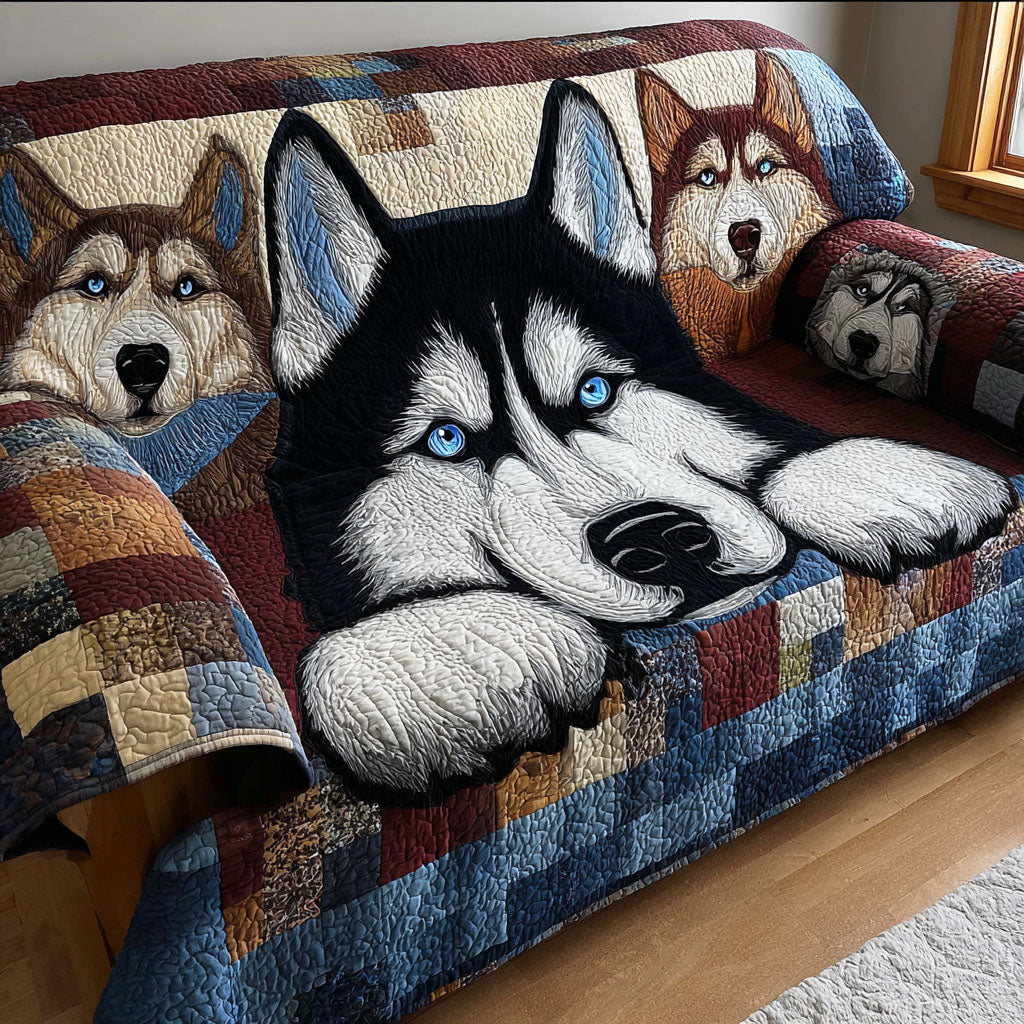 Northern Husky Quilted Sofa Cover NCU0TD2207 everthome