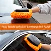 Car Cleaning Gloves Blue Yellow Orange Cleaning Cloth Towel for Cleaning Washing