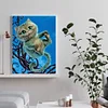 Diamond Painting -DIY Round Drill Cat
