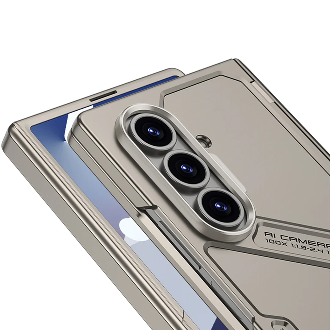  Ultra-thin Skin Feel Phone Case for Samsung Galaxy Z Fold 7 6 5  Hard PC with Magnetic Hinge Back Cover