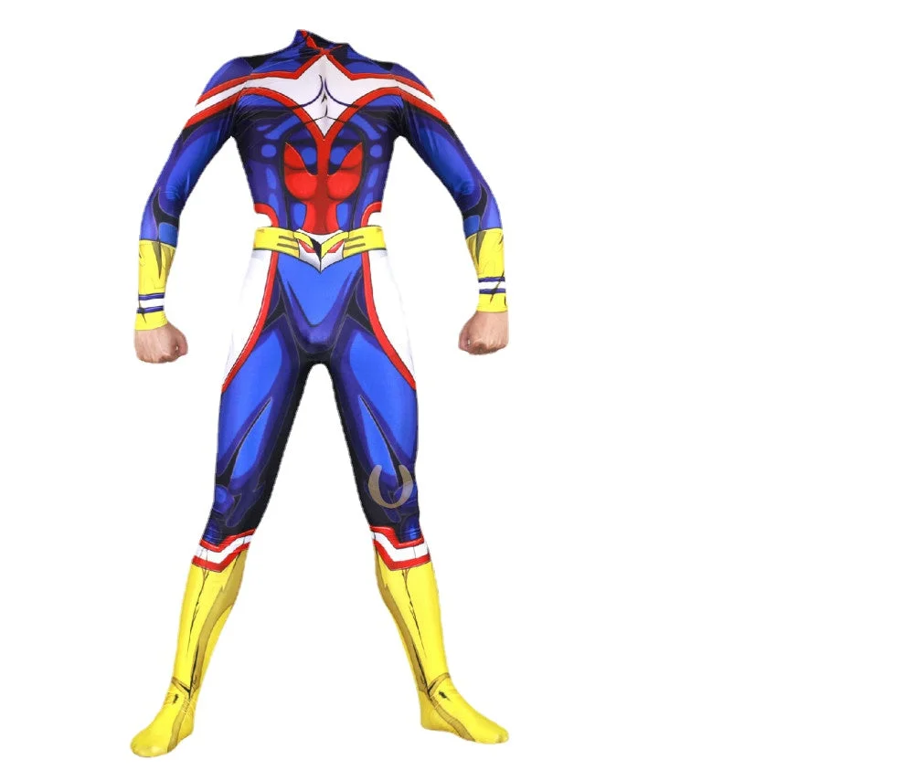 My Hero Academia All Might Halloween Jumpsuits Cosplay Costume