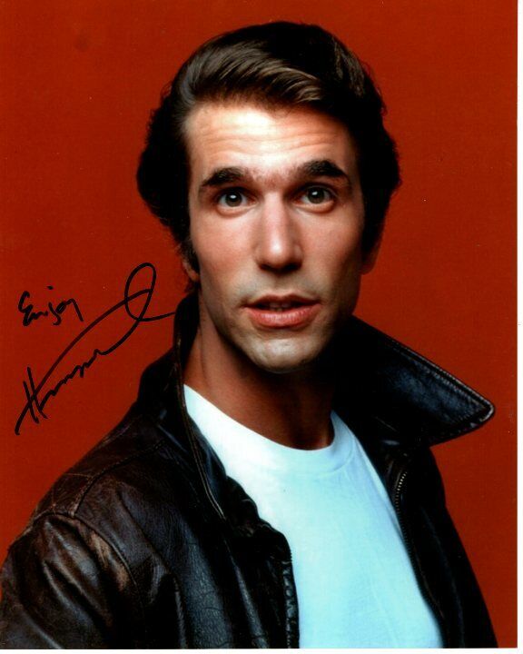 HENRY WINKLER signed autographed HAPPY DAYS ARTHUR FONZIE FONZARELLI Photo Poster painting