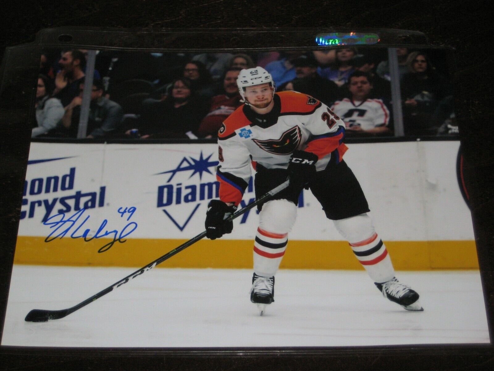 PASCAL LABERGE autographed LEHIGH VALLEY PHANTOMS 8X10 Photo Poster painting