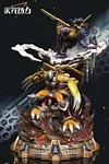 WarGreymon & Metal Garurumon - Digimon Resin Statue - Dimension Power Studios [In Stock]
