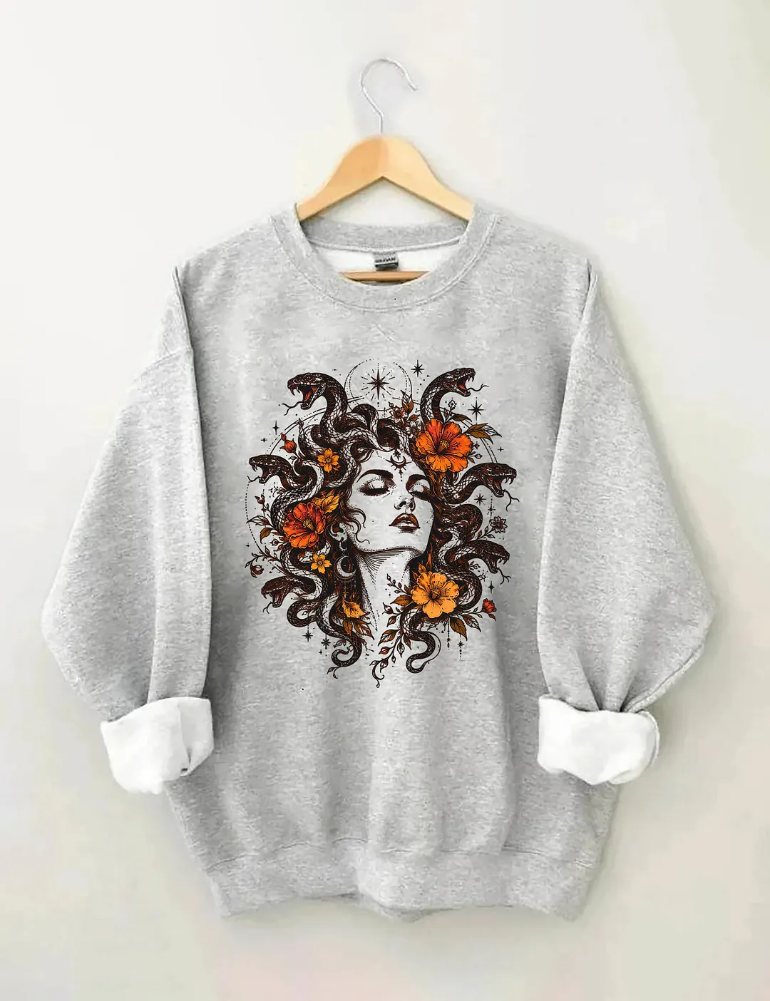 Vintage Medusa Feminist Sweatshirt