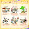 Kits d&rsquo;art color&eacute;s en diamant papillon avec cadre pour adultes, d&eacute;coration int&eacute;rieure 25 cm