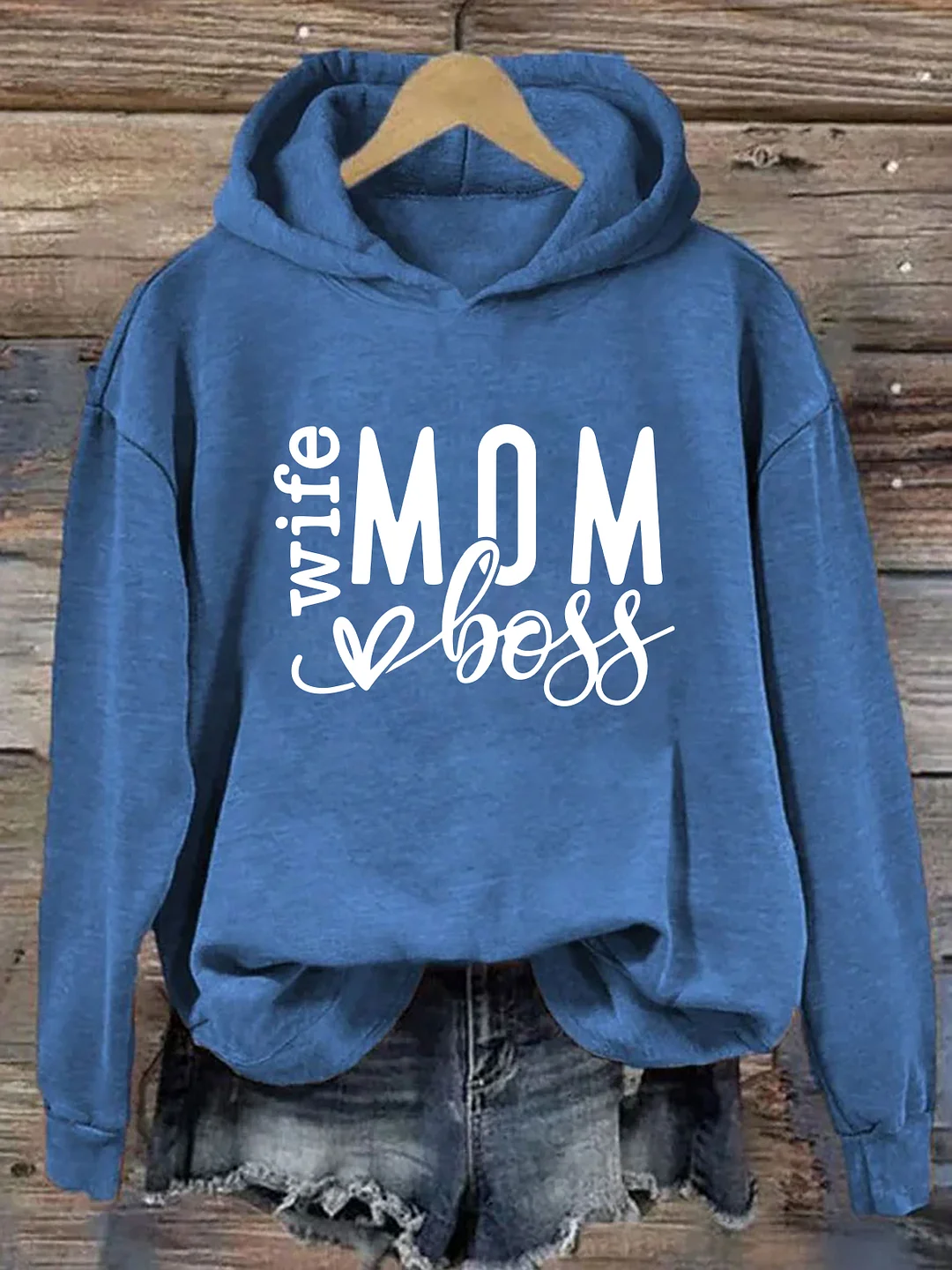 Mom Wife Boss Hoodie