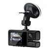 3 Channel Car DVR G-Sensor HD 1080P Car Camcorder Loops Recording (with WiFi)
