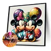 Disney mickey mouse-perceuse ronde peinture diamant-30*30cm