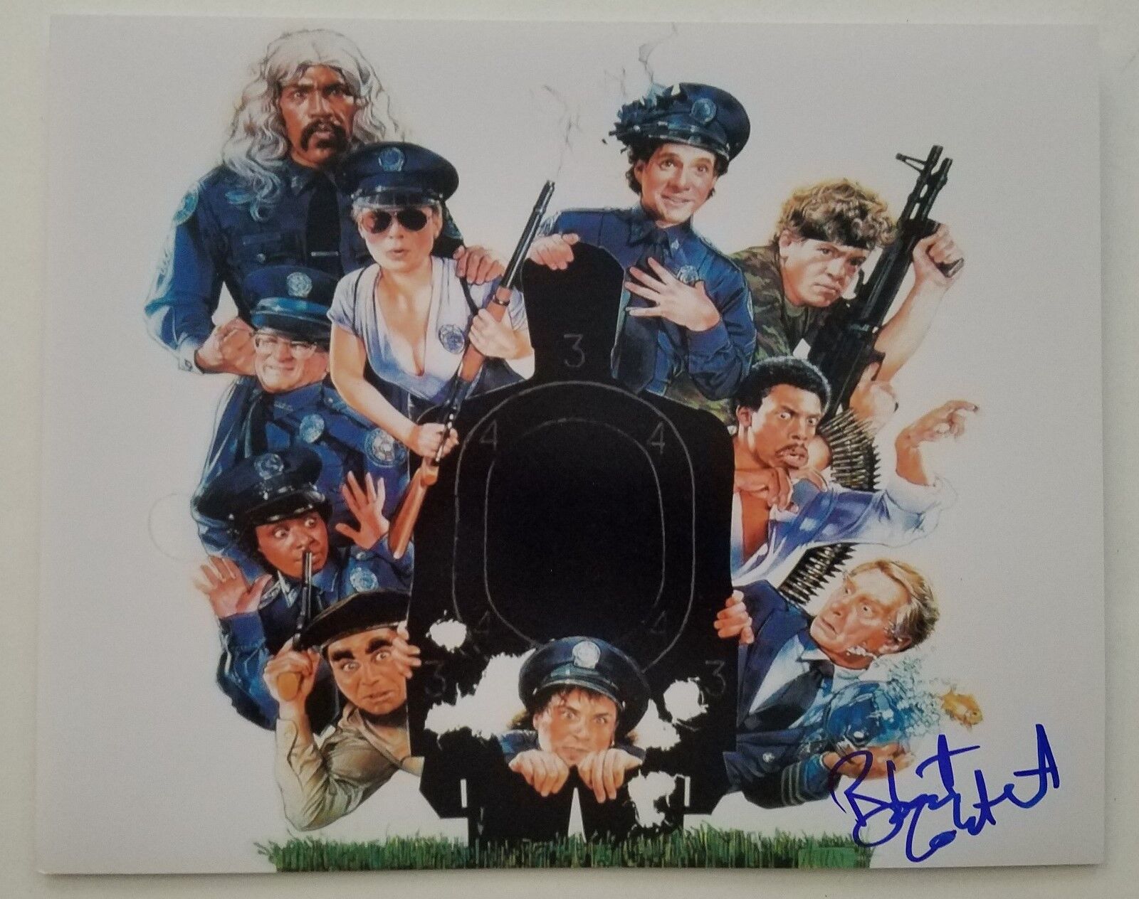 Bobcat Goldthwait Signed 8x10 Photo Poster painting Police Academy Zed Shakes The Clown RAD