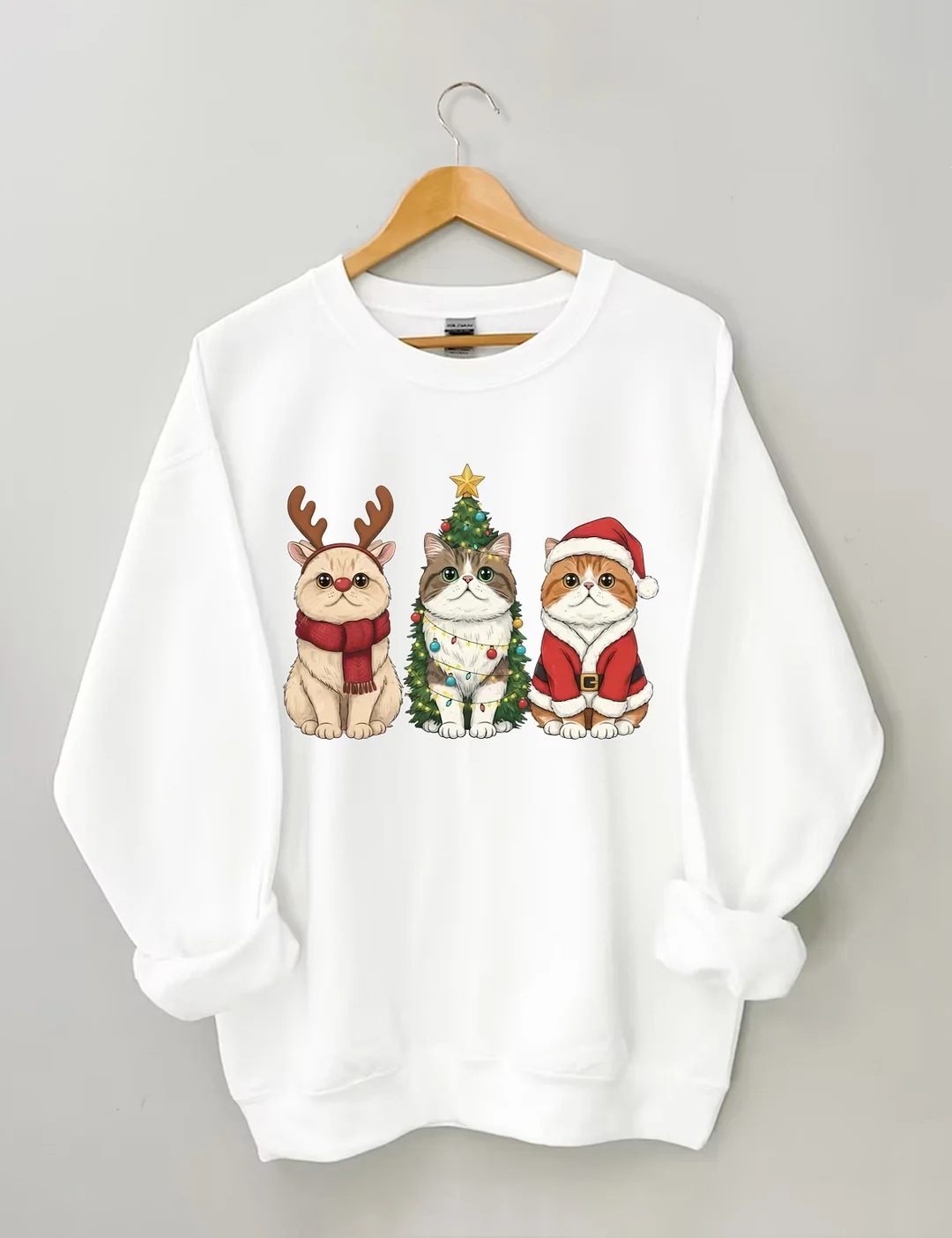 Persian Cat Christmas Sweatshirt