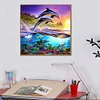 Diamond Painting-5D Full Round Drill Dolphin
