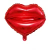 20PCS Red Lips Purple Aluminum Film 18" Balloons Wedding Engagement Party Ceremony Decors