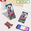 2er-Pack Acryl Schmetterling Handyständer & Spiegel - 5D DIY Handwerk Modeaccessoires