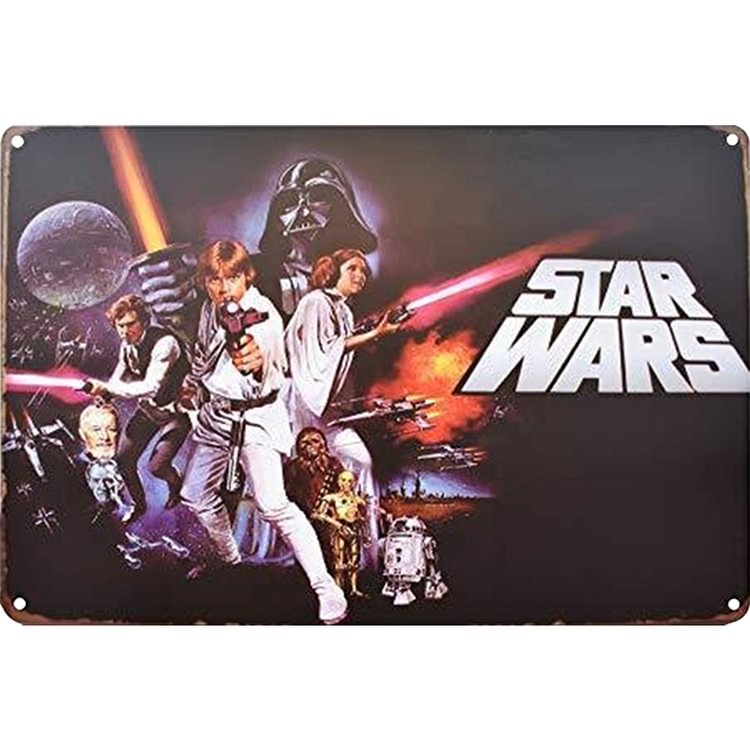 Star Wars Movie Film - Vintage Tin Signs/Wooden Signs 8*12Inch/12*16Inch