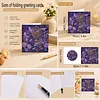 12pcs Dark Academy Diamond Art Greeting Cards DIY 12 Pack with Envelopes