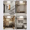 Rechargeable Motion Sensor Ceiling Light with Remote Operated Ceiling Lights Indoor
