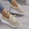 Gioiacombo&trade; Nuove scarpe casual traspiranti con zeppa da donna