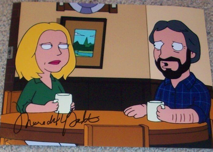 MEREDITH BAXTER BIRNEY SIGNED AUTOGRAPH FAMILY GUY TIES 8x10 Photo Poster painting w/EXACT PROOF