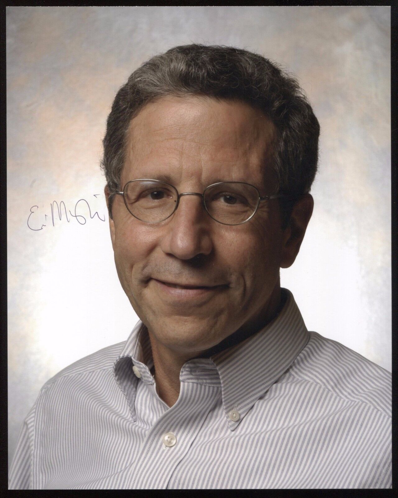 Eric Maskin Signed 8x10 Photo Poster painting Autographed Economist Nobel Prize Winner