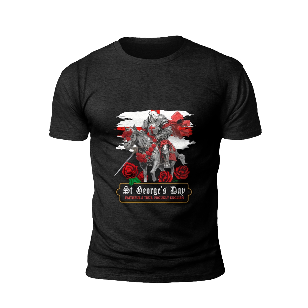 Crusader's Pride: St. George's Day T-Shirt