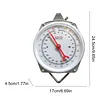 Fish Scales with 2 Hooks Mechanical Pointer Hook Scale Practical Handheld Scale