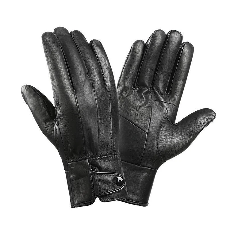 Men's Winter Leather Gloves