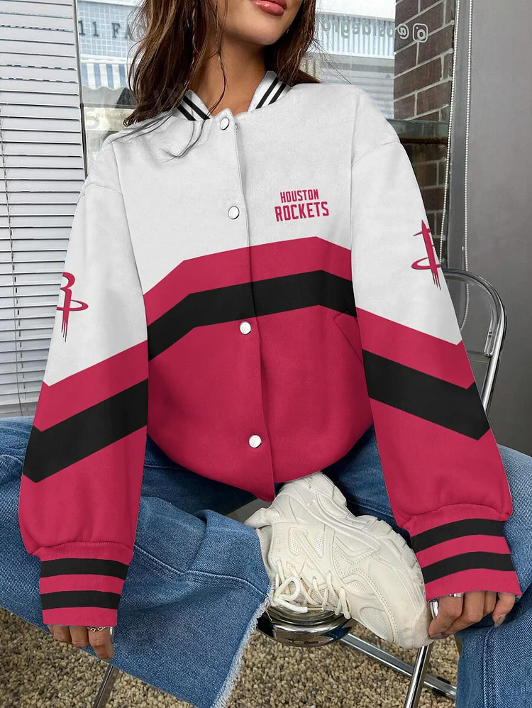 Houston Rockets  Limited Edition Full-Snap Casual Jacket