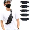 5Pcs Fashion Waist Pack Waterproof Belt Bag Multi-pockets for Outdoor Sports