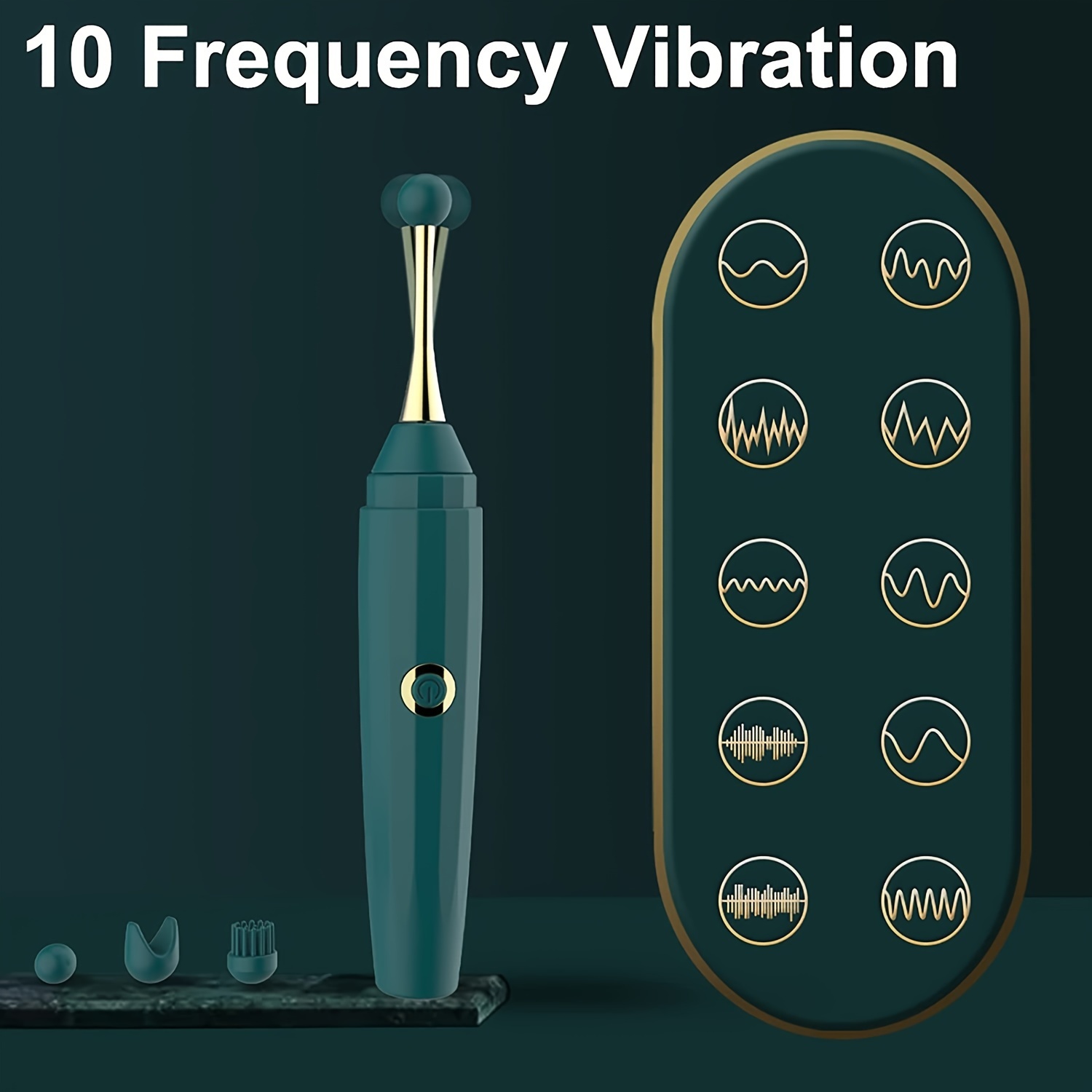 High-frequency Clitoral Pen Vibrator with 10 Vibration Modes