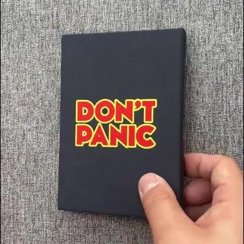 Hitchhikers Guide To The Galaxy Book Wallet