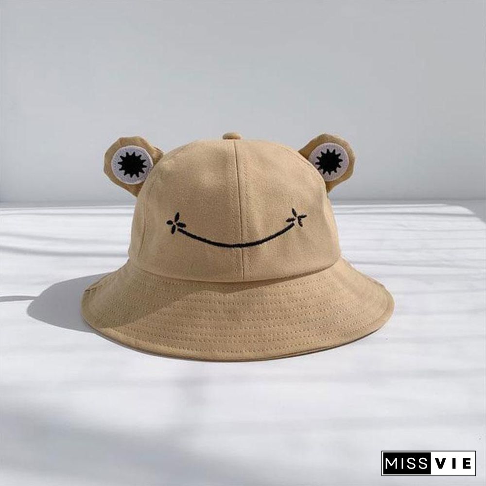 Frog Eyes Fisherman Hat