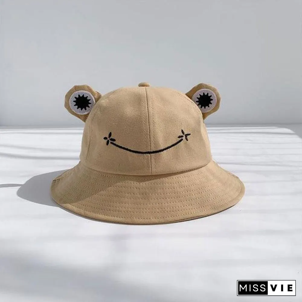 Frog Eyes Fisherman Hat