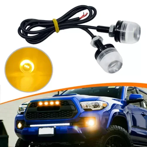 Dronehint 2x Car Parts SMD LED License Plate Light Auto Turn Signal Tail Light Universal (For: Acura) Parts