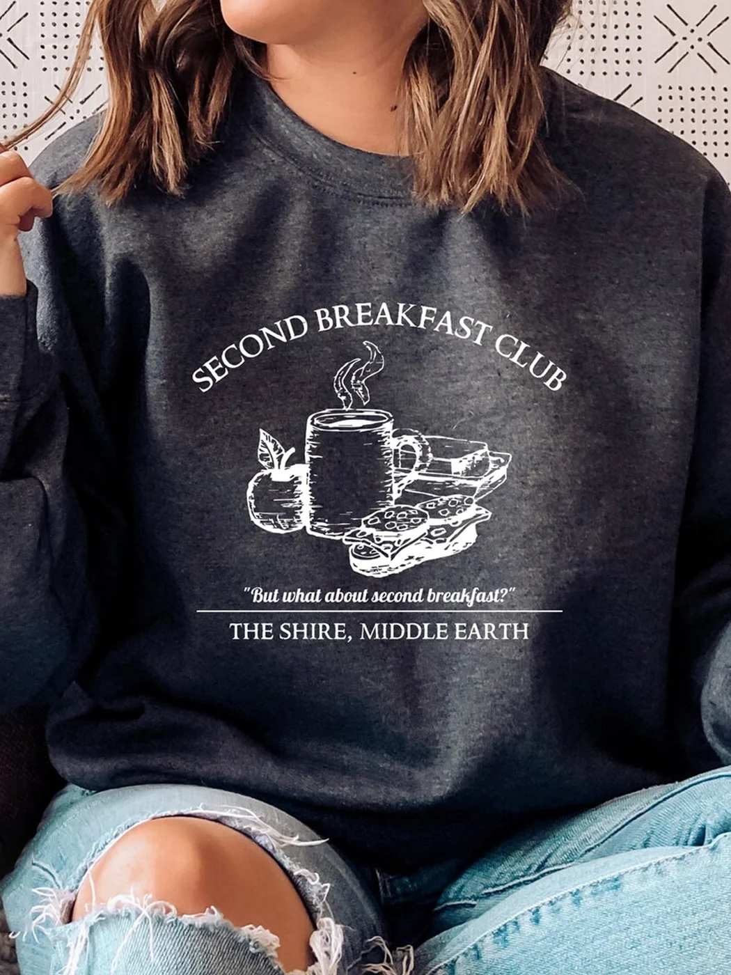 The Lord Of The Rings Second Breakfast Sweatshirt / DarkAcademias /Darkacademias