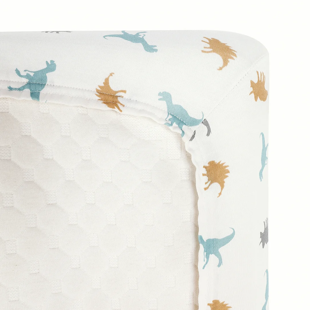 Egmao Baby Premium 100% Organic Cotton Crib Sheet - Jurassic World