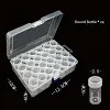 Pumpkin-Shaped Bottle Diamond Painting Storage Container, Diamond Embroidery Accessories Rhinestones Tools Organizer Box
