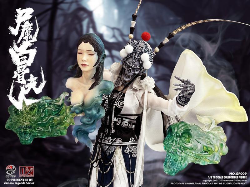 【IN-Stock】 1/6 303TOYS LADY WHITE BONE GF008 Standard Ver. Action Figure-shopify