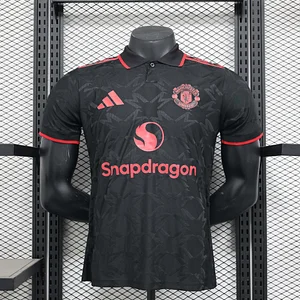 2024/2025 Player Version Manchester United Special Edition black Football Shirt 1:1 Thai Quality