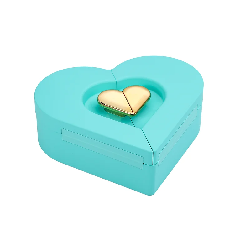 Kettenmachen Herz Valentinstag Schmuck Geschenkbox