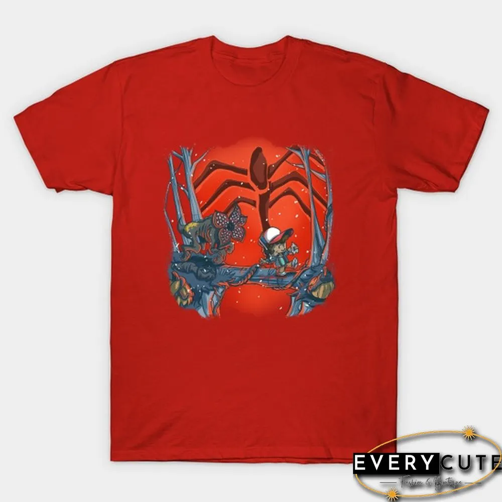 Men Dustin And Dart Stranger Things 2 T-Shirt T-Shirts