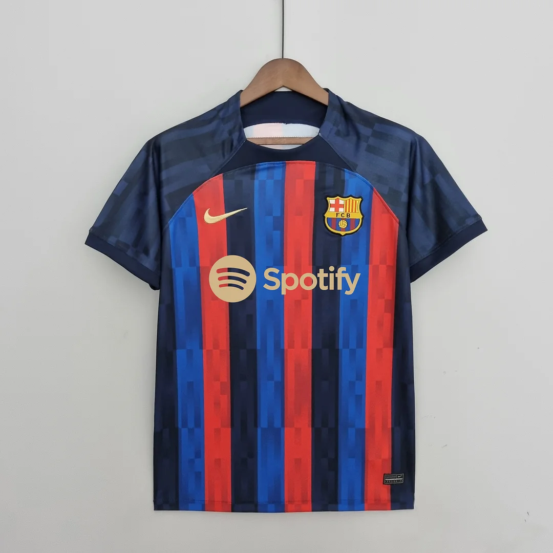 2022/2023 Barcelona home Thai version football shirt 