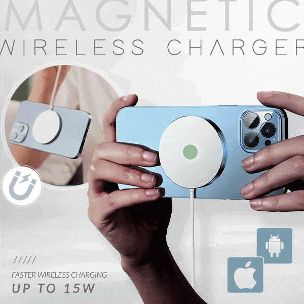 2021 Magnetic Wireless Charger、、sdecorshop
