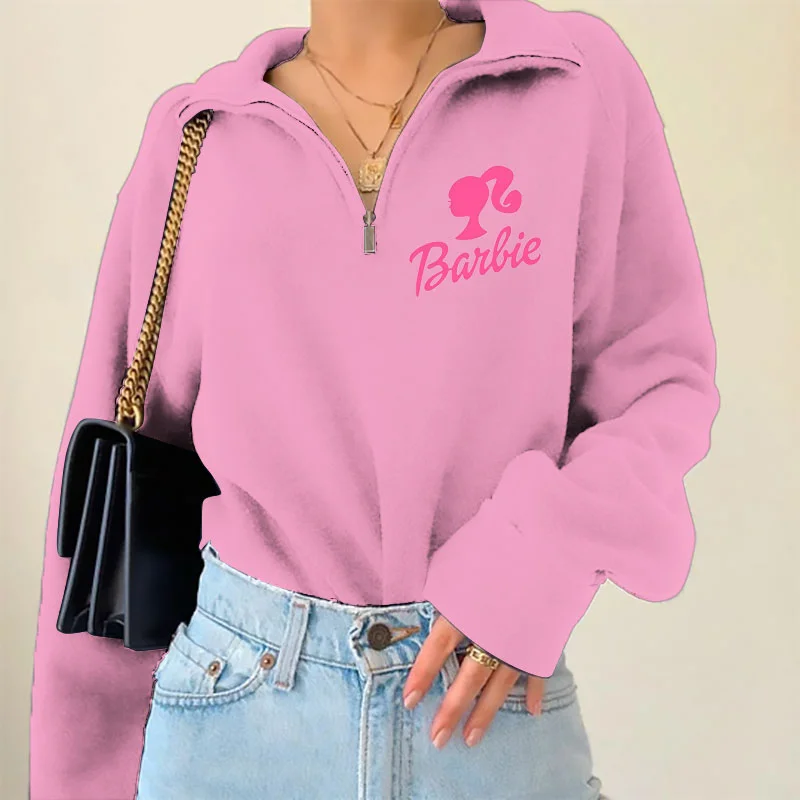 Women's Retro Barbie Girl Sweatshirt