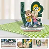 DIY Love Green Bay Packers Precious Doll-Diamond Painting Ornaments（Single-Sided)