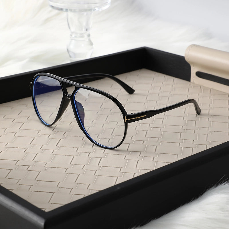 2 Pieces IG Style Solid Color Ac Toad Glasses Full Frame Women’s Sunglasses