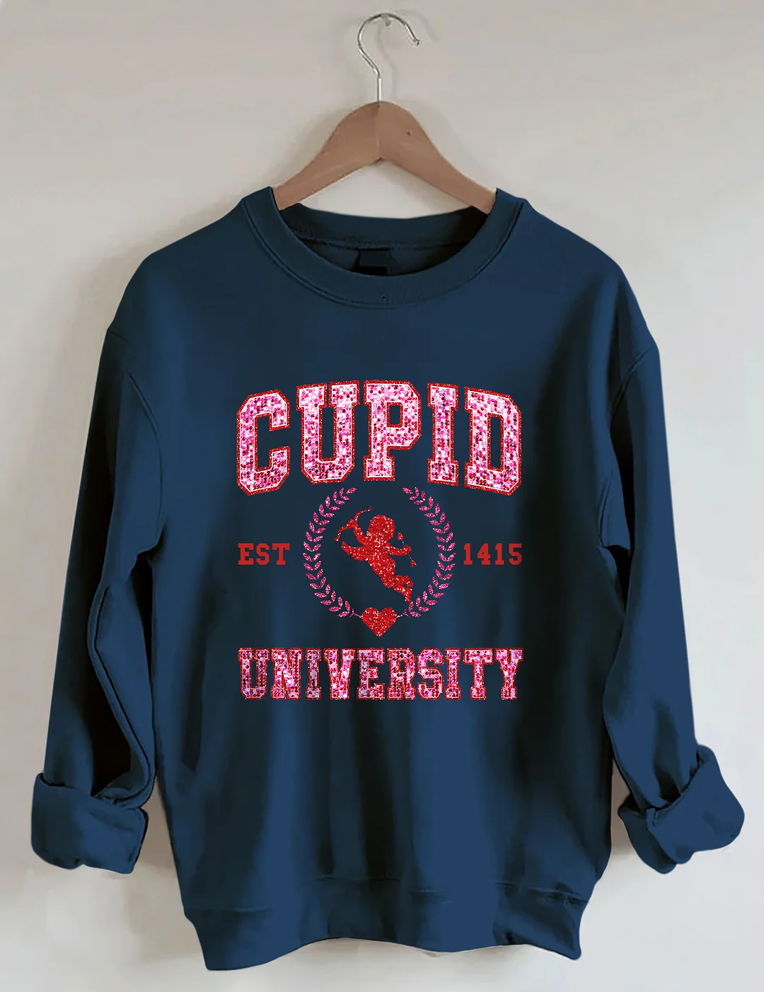 Cupid University Valentines Sweatshirt